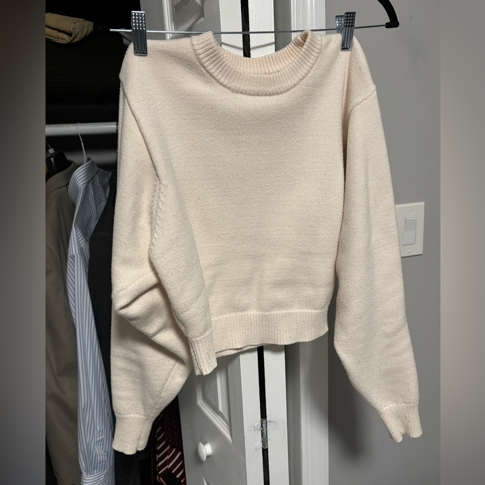 Zara Soft Cream Women's Sweater
